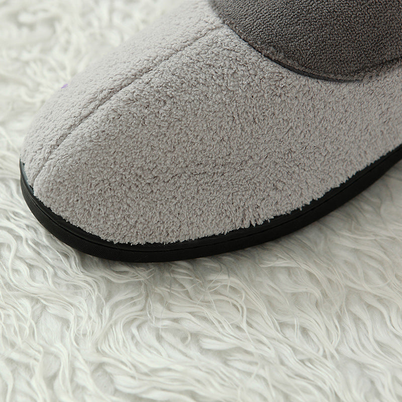 Men's Slippers Winter Non-slip Indoor Shoe Cover Slippers Waterproof Table Can Wear Home Shoes