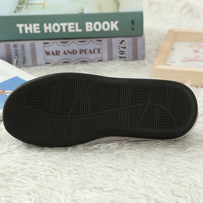 Men's Slippers Winter Non-slip Indoor Shoe Cover Slippers Waterproof Table Can Wear Home Shoes