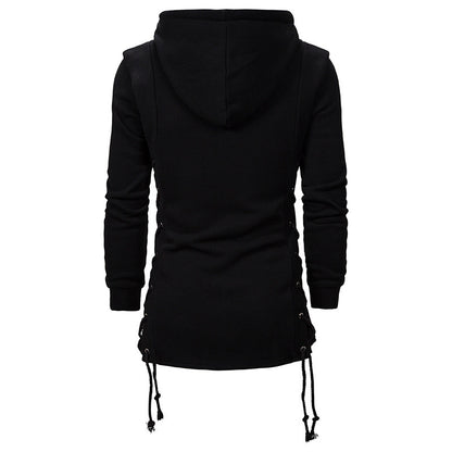 Plus Size Men's Hooded Loose Jacket
