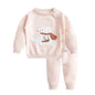 Children's sweater bottoming set