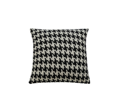 Nordic Black And White Houndstooth Series Sofa Cushion Cover Angsge Pillow Cover