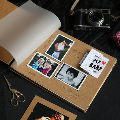 Kraft Paper Photo Album  Diy Handmade Souvenir Book