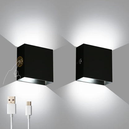 Wiring Free Rechargeable Wall Lamp USB Rechargeable Wall Lamp