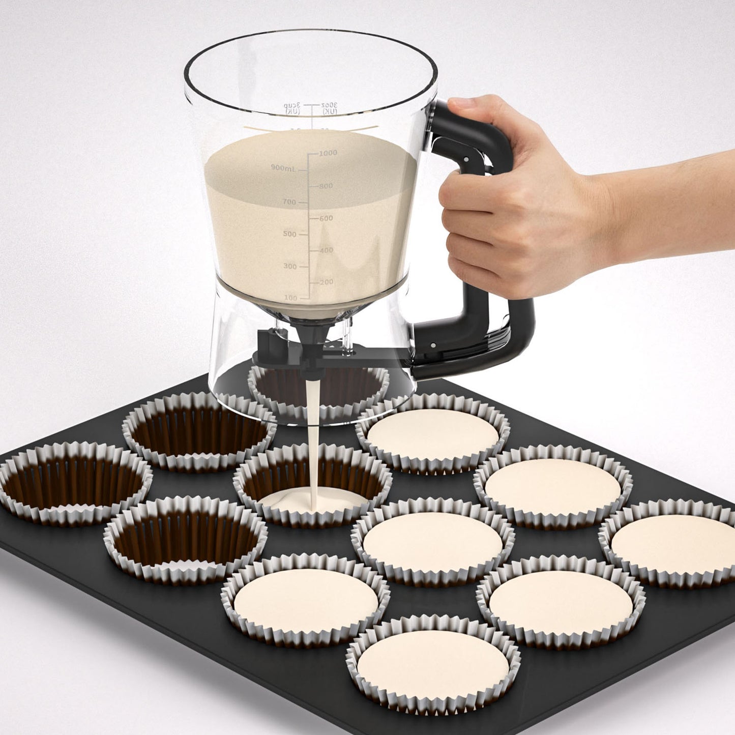 Batter Dispenser Batter Funnel Handheld Dispenser