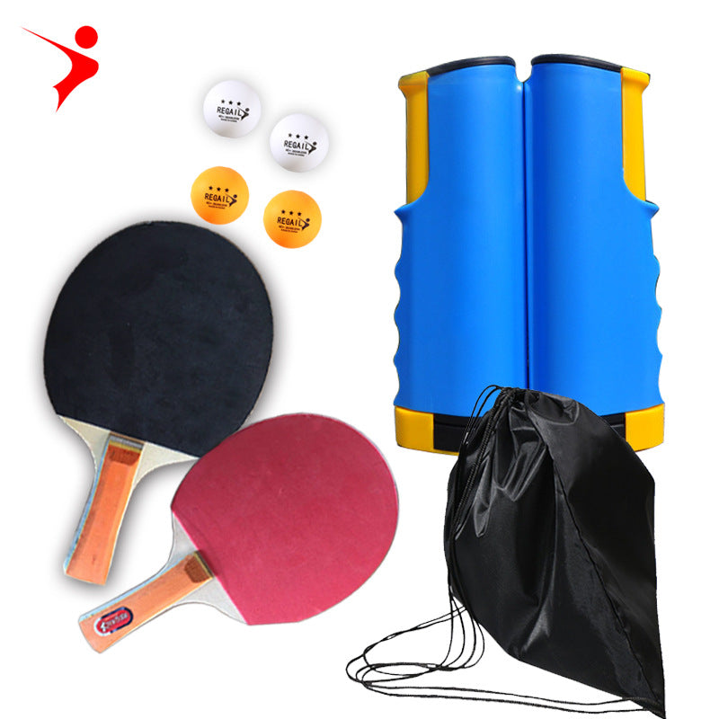 Portable table tennis racket
