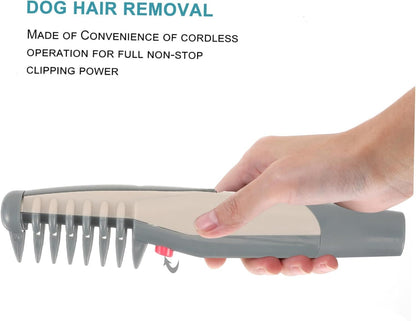 Pet Hair Trimmer For Precision Haircuts And Grooming  Electric Razor 4 AA Batteries Are Required For Use Without Batteries