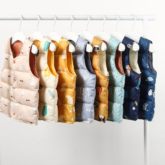 Children's warm vest