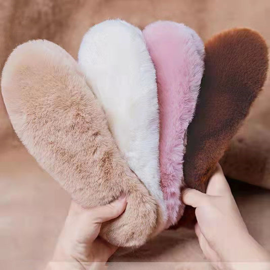 Thick Rabbit Fur Winter Warm Insole