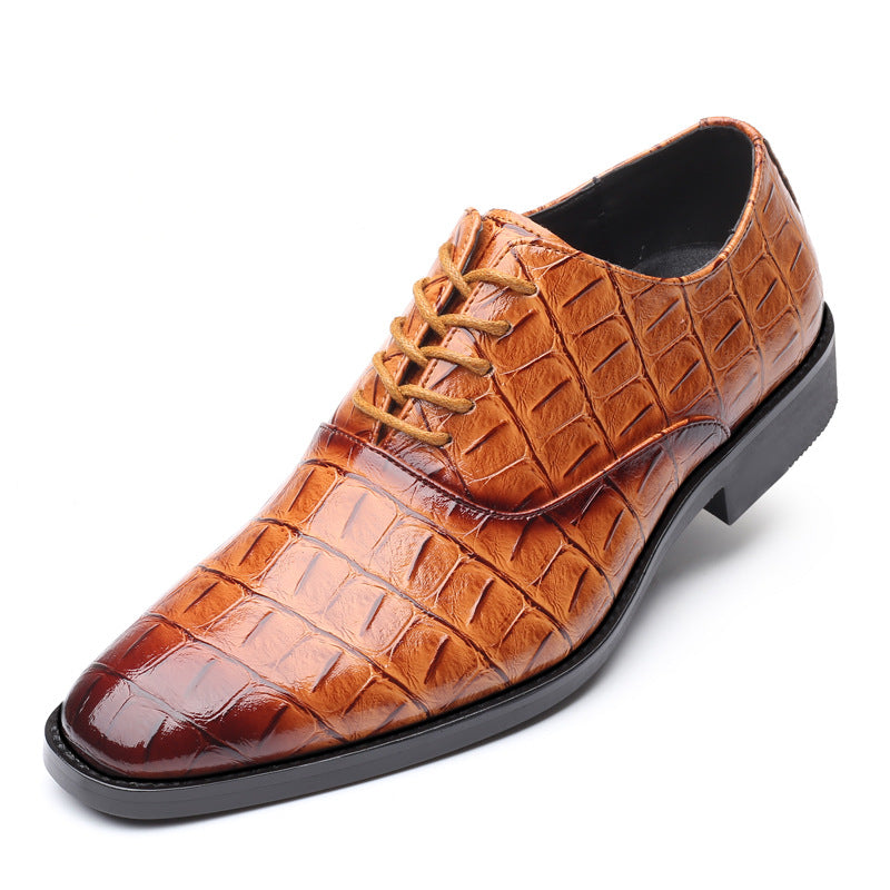 Men's Plus Size British Casual Leather Shoes