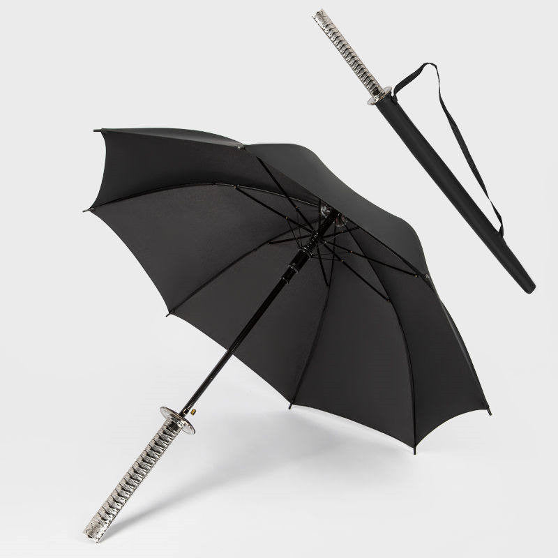 Creative Straight Blade Umbrella Sword Umbrella Simple Student
