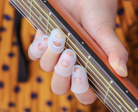 Silicone Finger Protective Covers Practice For Beginners Playing Piano Stall