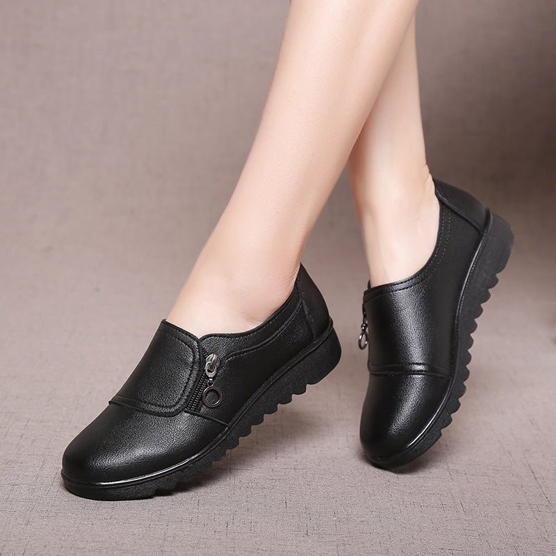 The spring and autumn new shoes in old mama shoes Wenzhou shoes shoes old flat shoes trade aliexpress