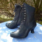 Retro Rivet Boots Women Pointed Toe Shoes - FLIPSTYLEZLLC