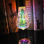 3D LED Bulb Star E27 Vintage Edison Night Light Colorful Bombillas Retro Glass Lampara Ampoule Christmas Home Decor Firework RGB