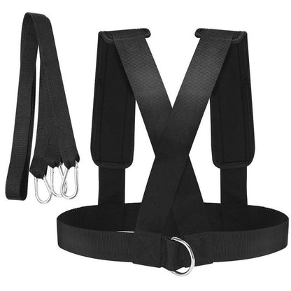 Running fitness belt strap shoulder strap