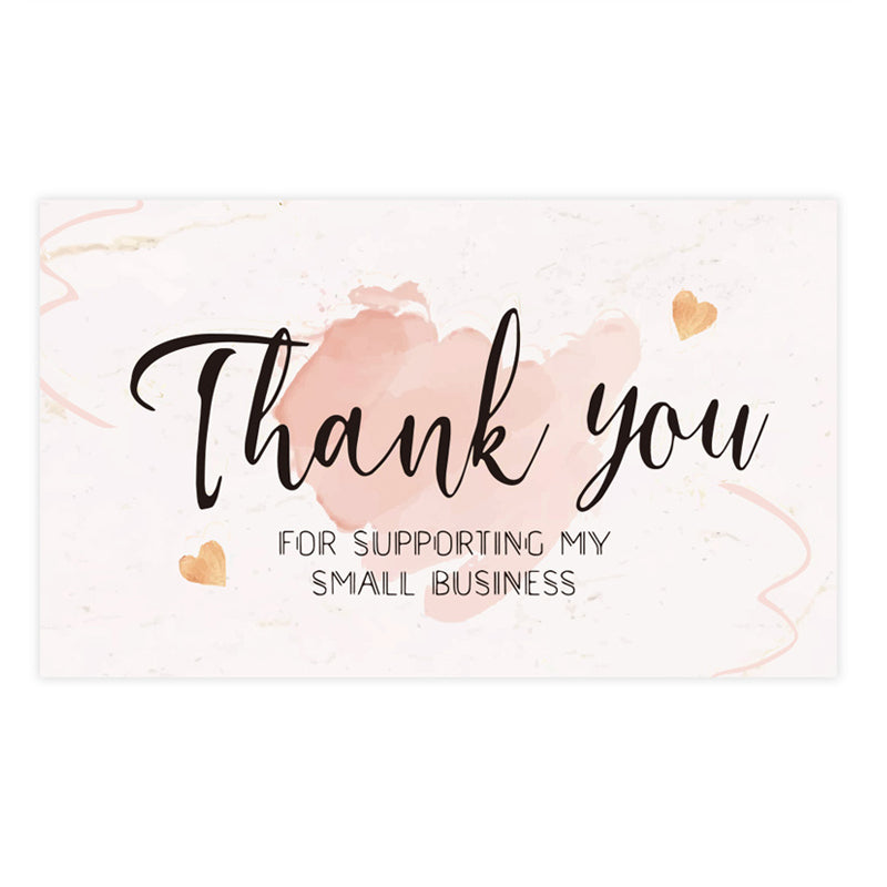 English Holiday Thank You Simple And DIY Creative Greeting Card