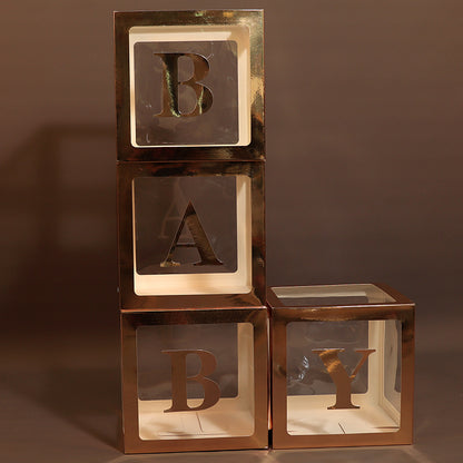 Transparent Balloon Box Gift Proposal Confession BABYLOVE