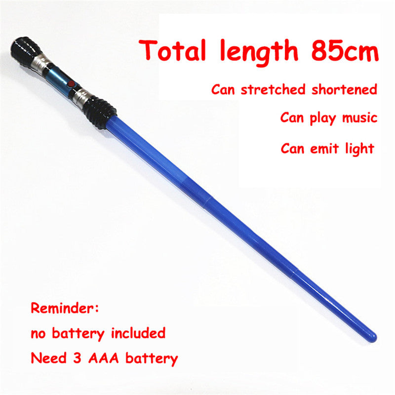 Retractable laser sword