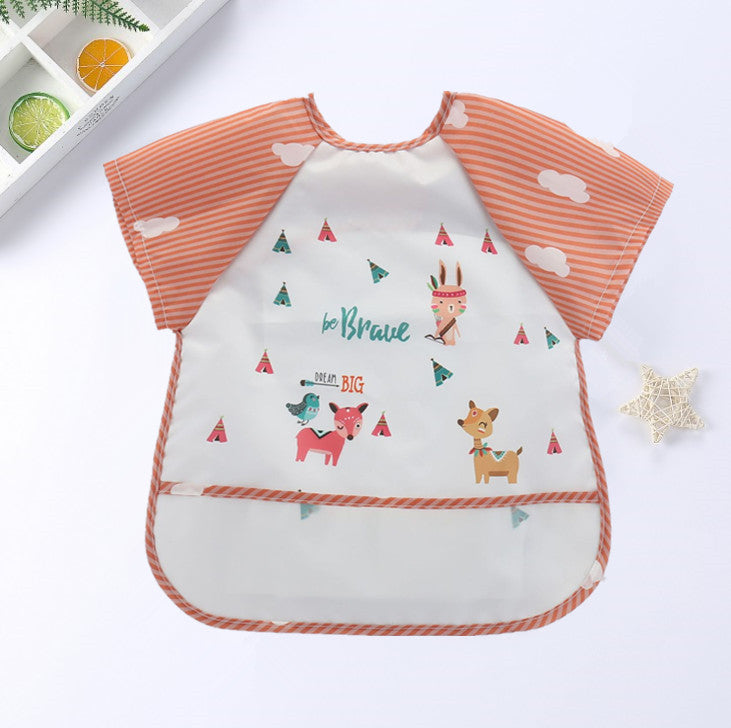 Catch The Rice Pocket Baby Top Up Children's Coat Bib