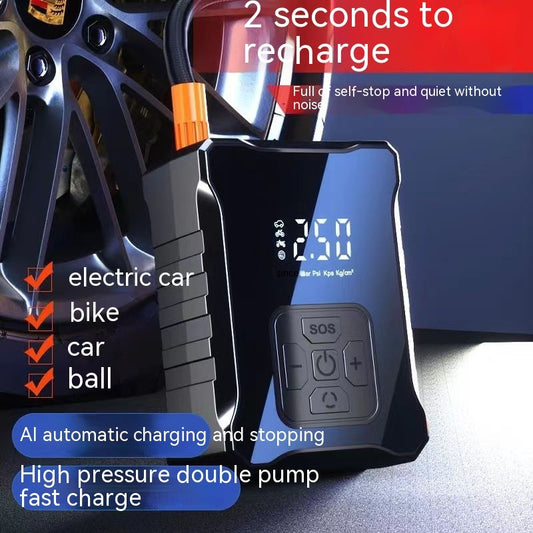 Car Portable Inflating Tool High-power Electric Tire Inflating
