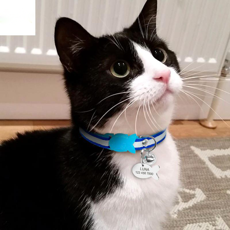 Collar Reflective Bell Adjustable Safety Buckle