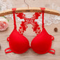 Women's Sexy Lace Beautiful Back Buckle Bra