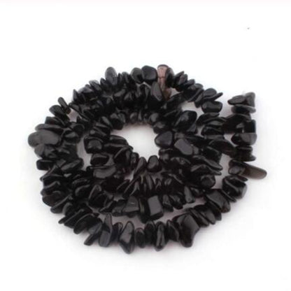 Natural crystal crushed stone beads