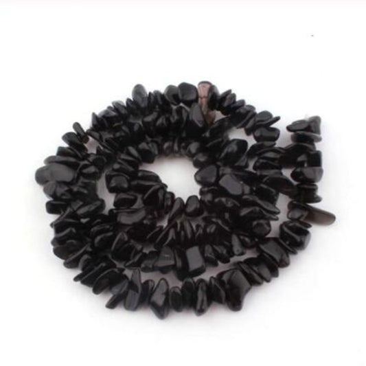 Natural crystal crushed stone beads