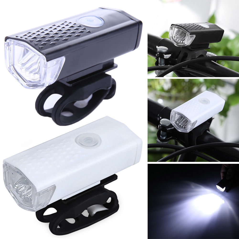 Bicycle headlight USB rechargeable