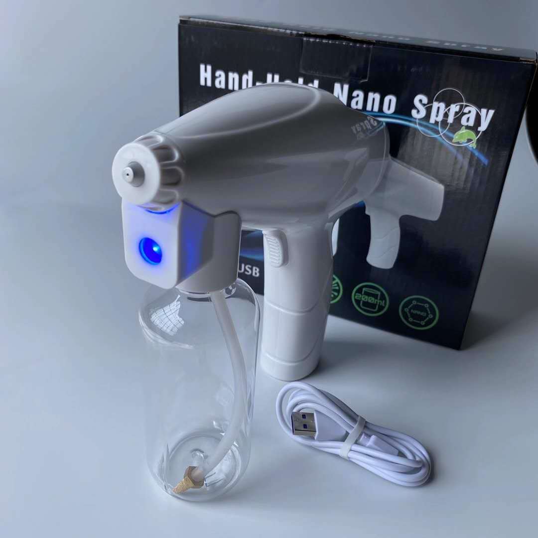 Portable wireless charging nano electrostatic sprayer
