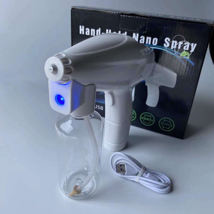 Portable wireless charging nano electrostatic sprayer
