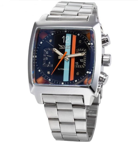 Square TV Date Men's Automatic Mechanical Watch