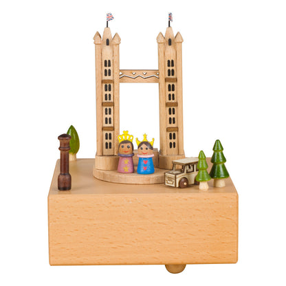 Creative wooden music box children's day crafts