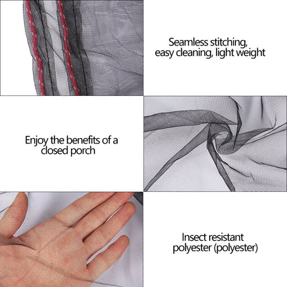 Outdoor umbrella net cover