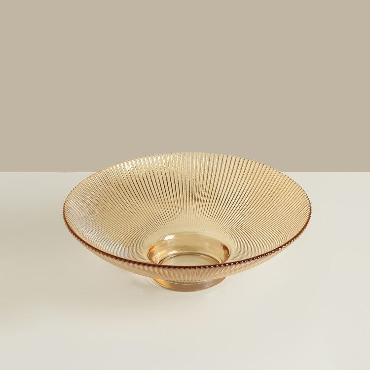 Glass Fruit Tray Living Room Coffee Table