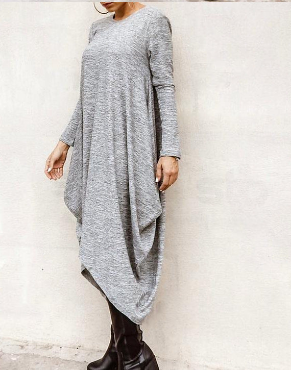 Women's Irregular Loose Plus Size Dress