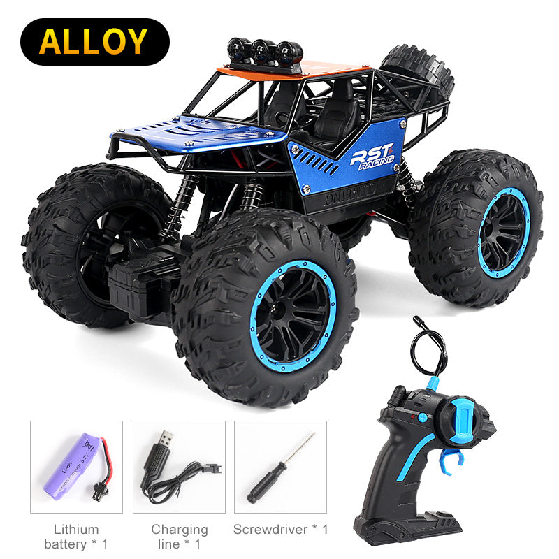 Rechargeable Alloy Remote Control Off-road Vehicle With Light
