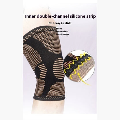Copper Fiber Knitted Basketball Sports Kneecaps