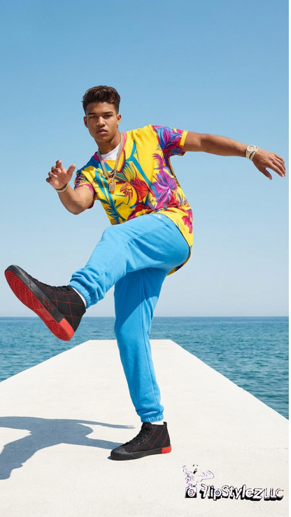 New simple Retro Black red lines Casual  "Don't Think feel" Bruce Lee quote Men's Shoes