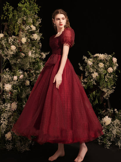 Ladies Annual Meeting Small Dress Red Bride Wedding