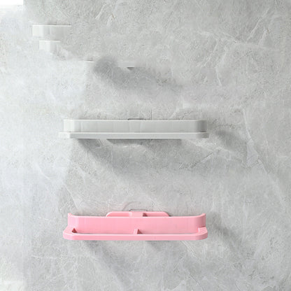 Perforation-free Bathroom Slippers Rack Wall-mounted Storage