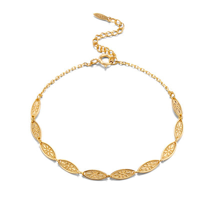 Antique Relief Galois 925 Silver Hand Ornament