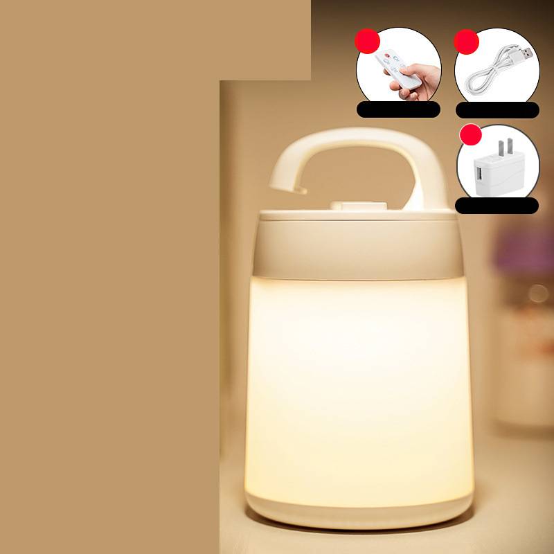 Remote Control LED Eye Protection Soft Light Table Lamp
