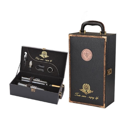 Red Wine Gift Box Gift Tote Bag