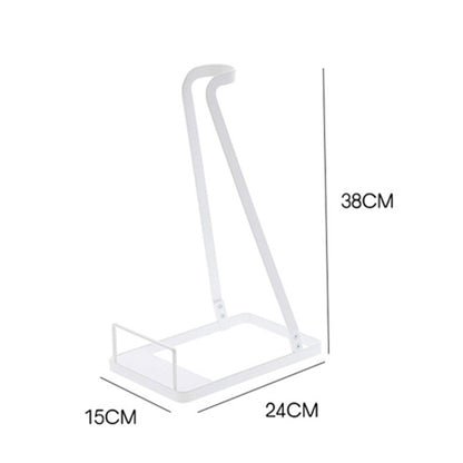 Vacuum Cleaner Storage Rack Kitchen Bathroom Angle Adjustable