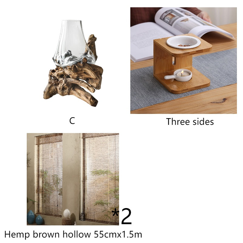 Modern Minimalist Glass Vase Decorative Ornaments