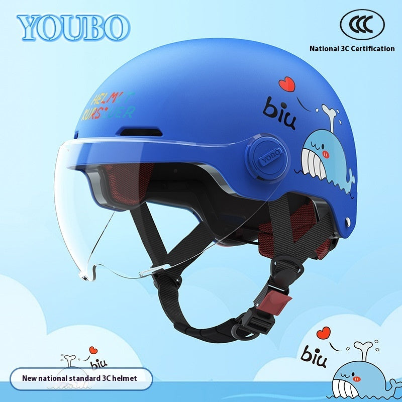 Children's Breathable Skateboard Electric Bike Helmet