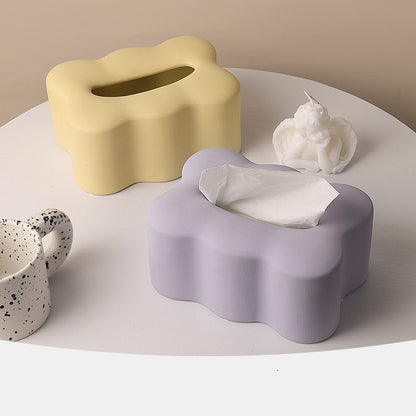 Creative Living Room Table End Table Storage Ceramic Extractor Box