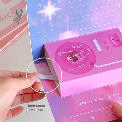 Phonograph Birthday Gift Creative Stereoscopic Greeting Cards