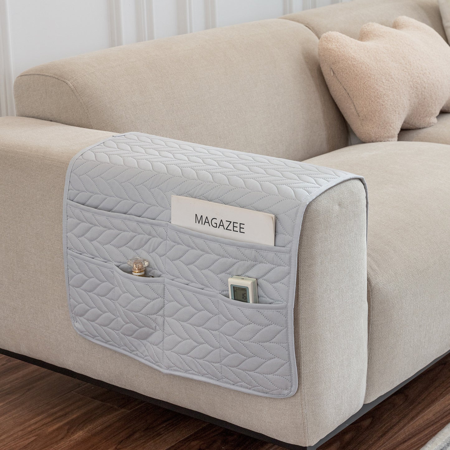 With Storage Pocket Sofa Hand Towel Magazine Management Bag